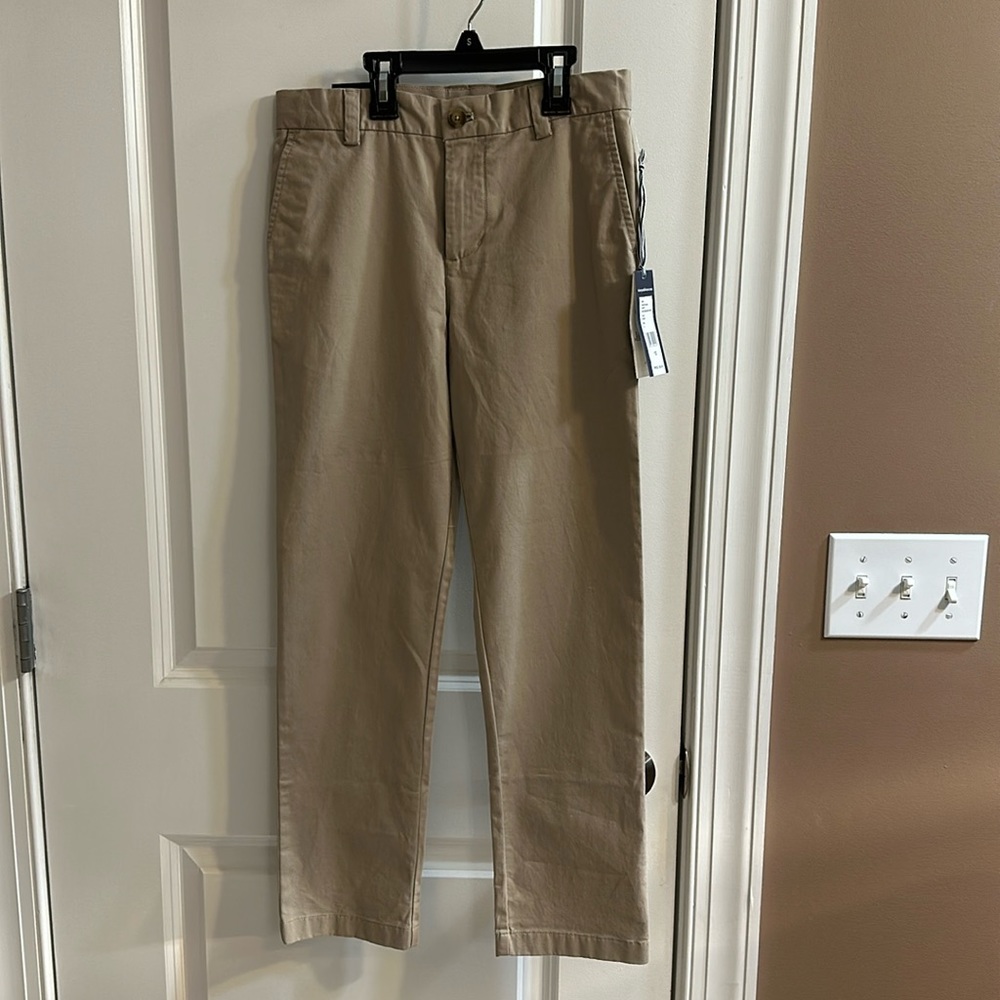 NWT Boys Vineyard Vines Breaker Khakis - size 12